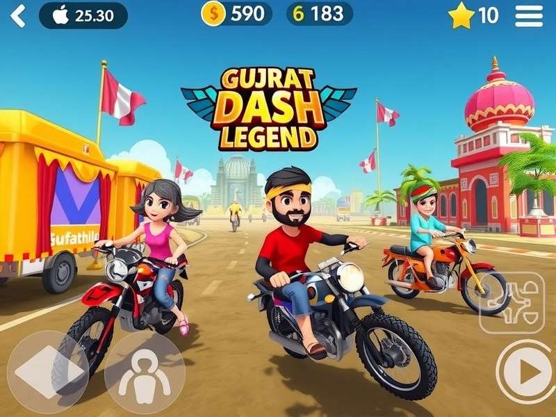 Gujarat Dash Legend Gameplay Screenshot